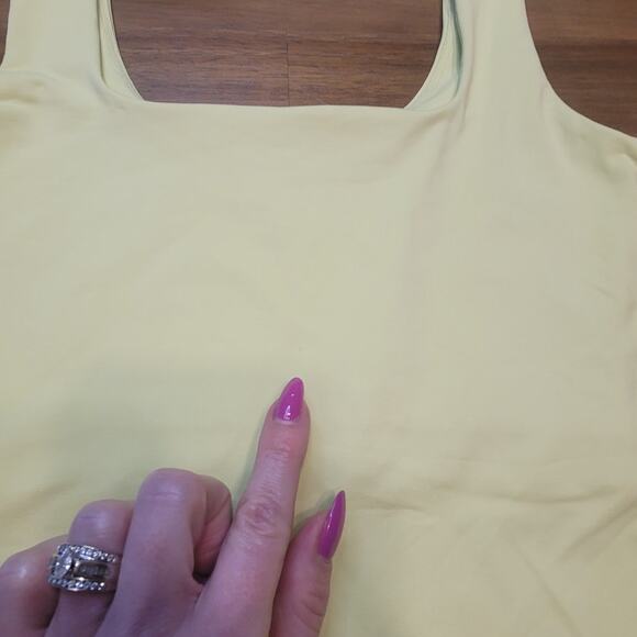 BlackMilk Matte Yellow Seamless Tank | XS | Rare Sold Out - Picture 9 of 9